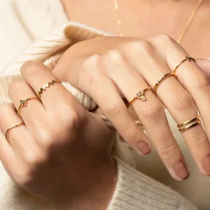 Minimalist Gold Rings